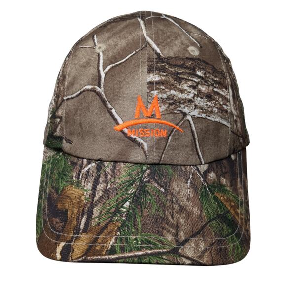 Mission Strapback Baseball Cap Multicolor One Size Adjustable Camo Embroidered - Picture 1 of 9